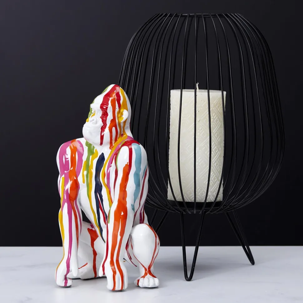 Dekoracja Goryl kolorowa