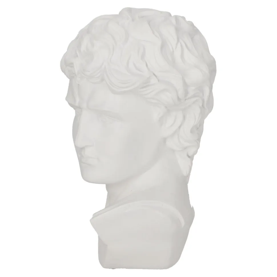 Dekoracja głowa Dawida biała