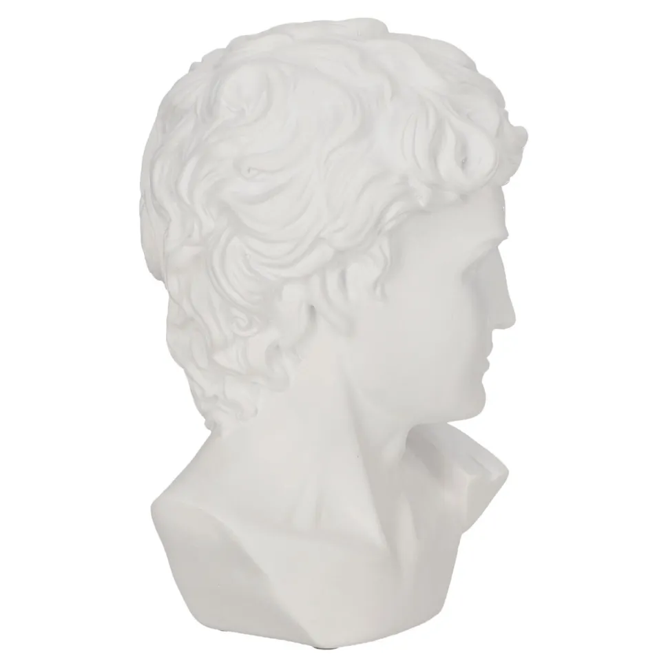 Dekoracja głowa Dawida biała