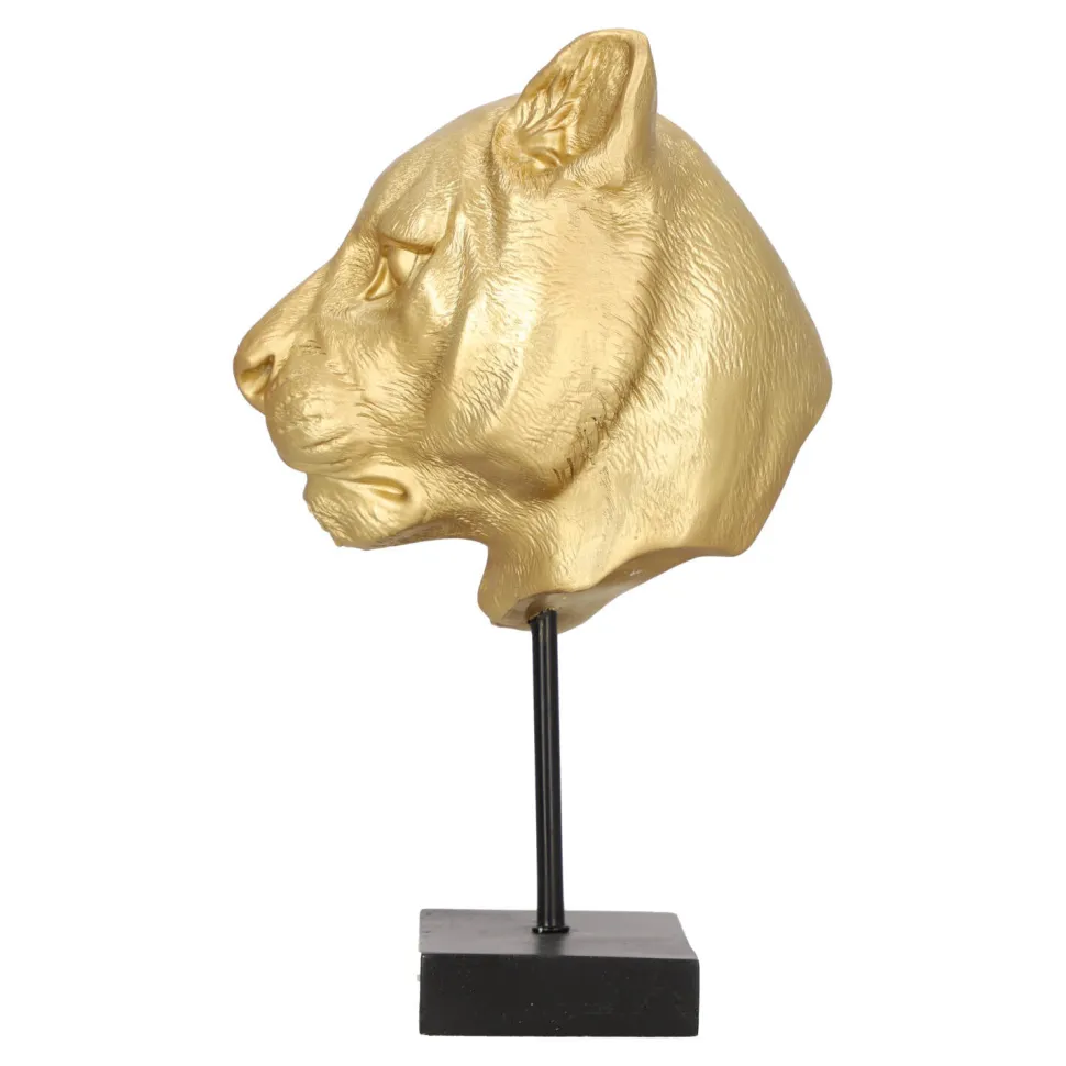 Dekoracja Lion złota