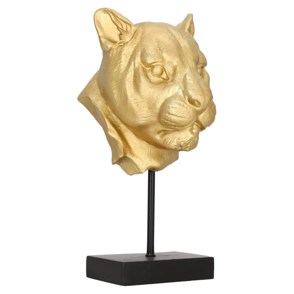 Dekoracja Lion złota