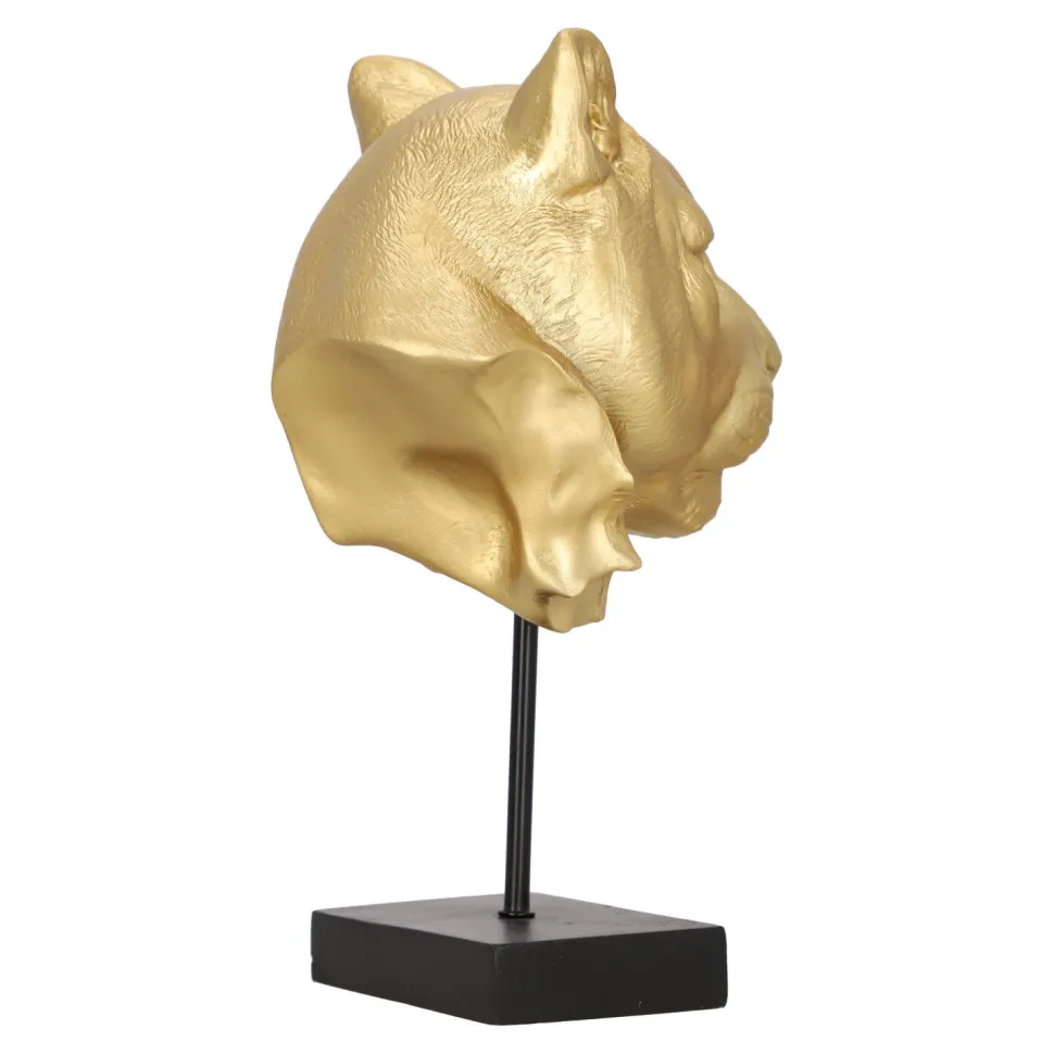 Dekoracja Lion złota