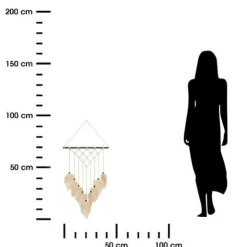 Dekoracja Macrama Safari