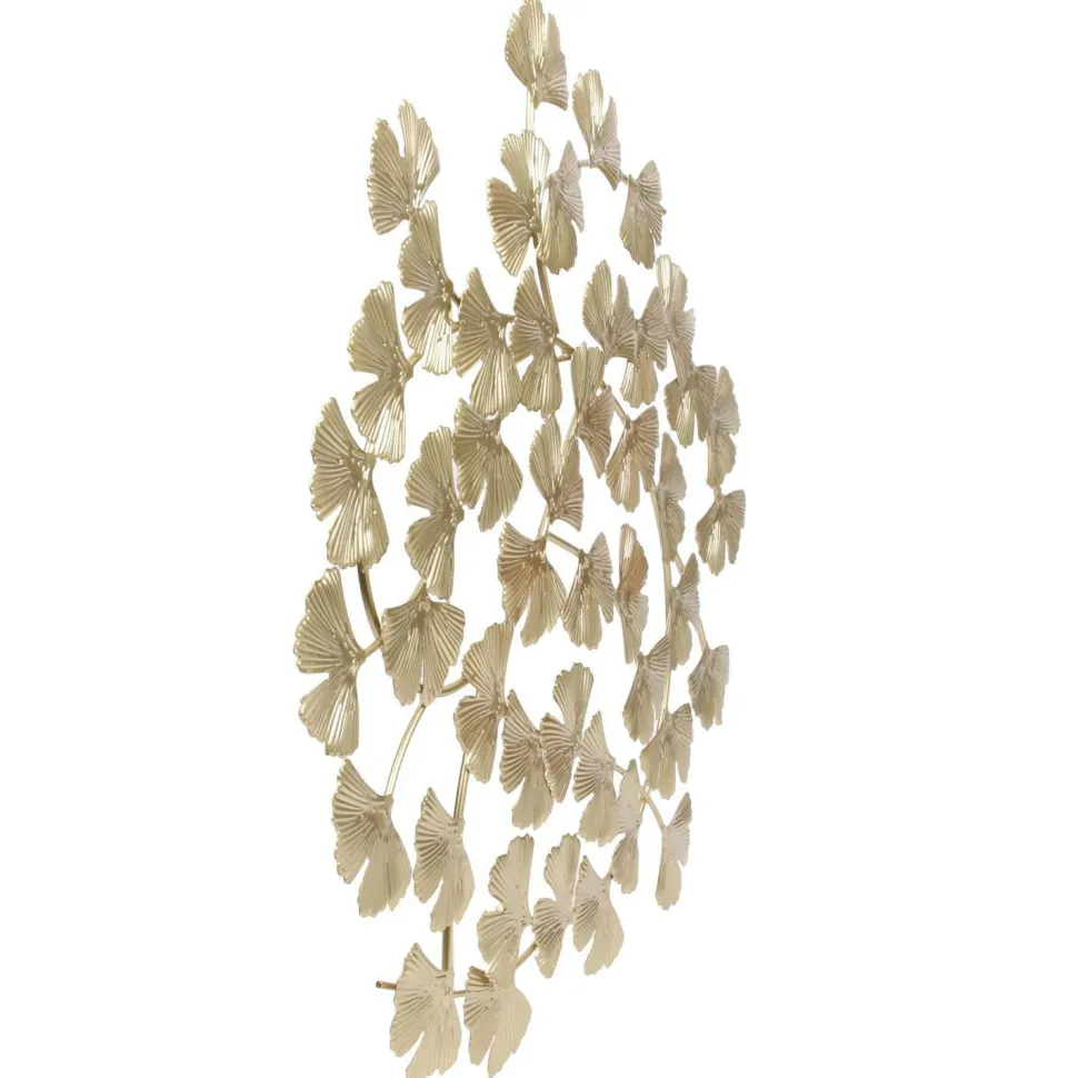 Dekoracja metalowa Miłorząb złoty