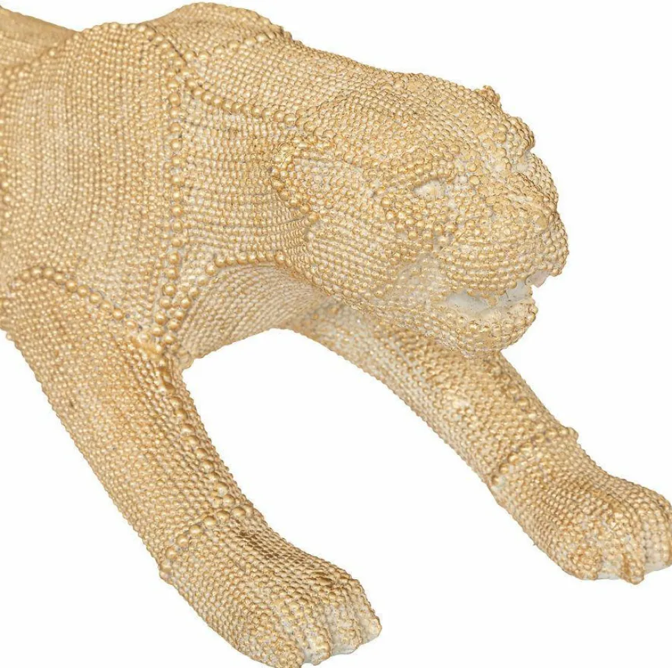 Dekoracja Pantera złota 15cm