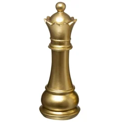 Dekoracja Szachy Hetman złoty 25,5cm
