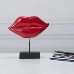 Dekoracja Usta czerwone