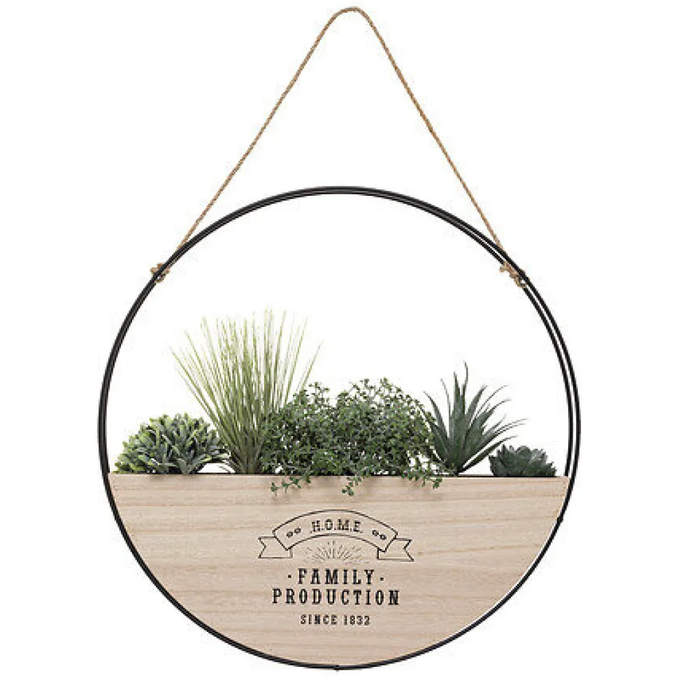 Dekoracja wisząca roślina średnica 44 cm