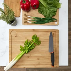 Deska do krojenia bambusowa z zaczepem