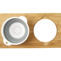 Deska do krojenia z sitkiem