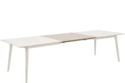 Dodatkowe blaty do stołu rozkładany Century white oil