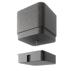 Donica ścienna Cubico czarna