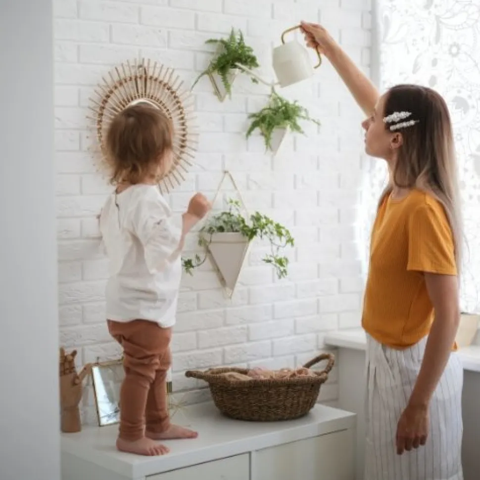 Doniczka ścienna Trigg Brass