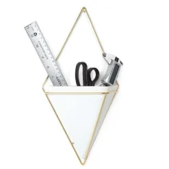 Doniczka ścienna Trigg Brass