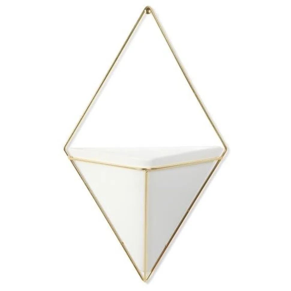 Doniczka ścienna Trigg Brass