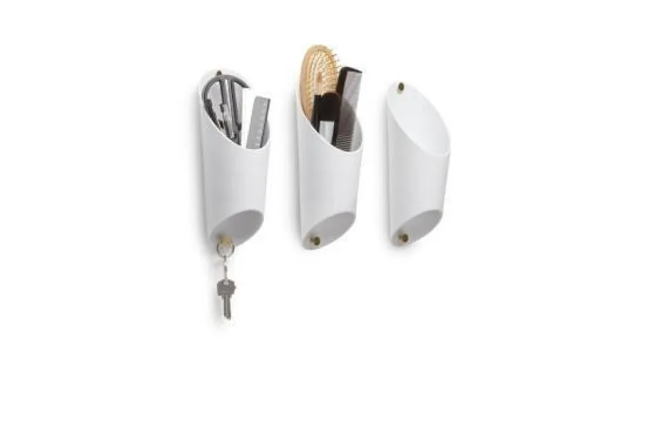 Doniczka/Organizer Floralink biała