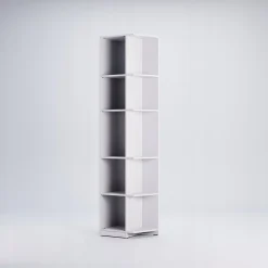 Dostawka boczna prawa do szafy Flory biały połysk