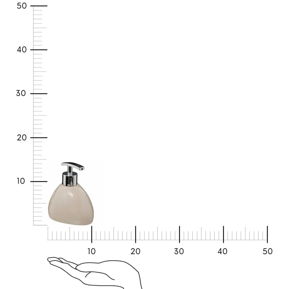 Dozownik do mydła Colors beżowy