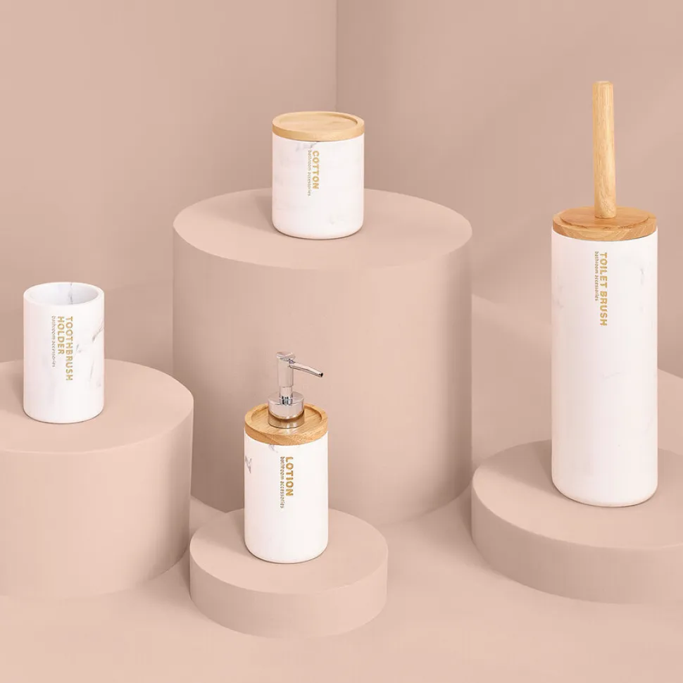 Dozownik mydła Lea biały