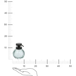 Dozownik mydła niebieski