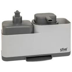 Dozownik na mydło z organizerem NEO2 szary