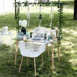 Drążek do dekoracji stołu BRO czarny