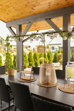 Drążek do dekoracji stołu BRO biały