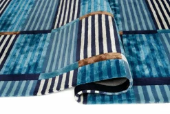 Dywan Admiral Blue 160 x 230 cm Handmade