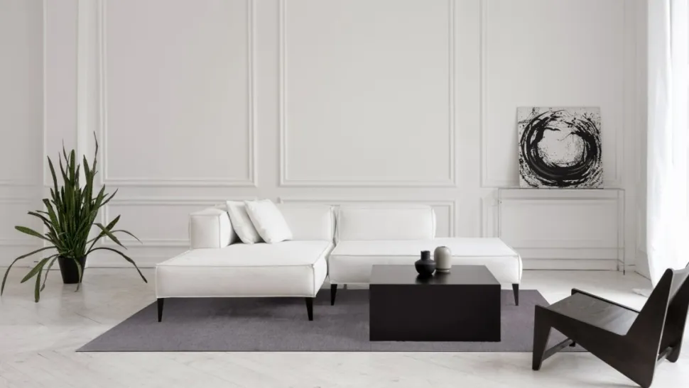 Dywan Basic White 160x230 Carpet Decor Magic Home Unique