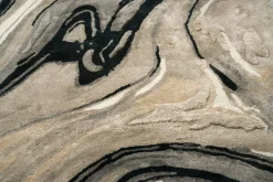 Dywan Blur Black 200 x 300 cm Handmade