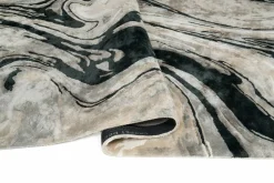 Dywan Blur Black 200 x 300 cm Handmade