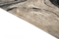 Dywan Blur Black 160 x 230 cm Handmade