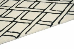 Dywan Brooklyn black 160x230 Handmade