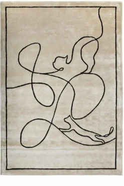 Dywan Cats Ivory 200x300 Carpet Decor Handmade Collection