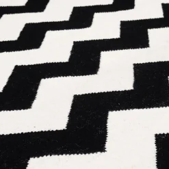 Dywan Chevron black white II 120x180cm