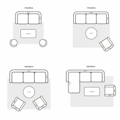 Dywan Decor Flow Caviar 200x280cm