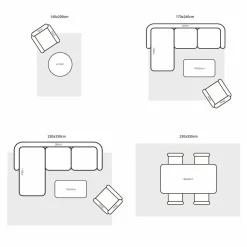 Dywan Decor Flow Sand 200x280cm