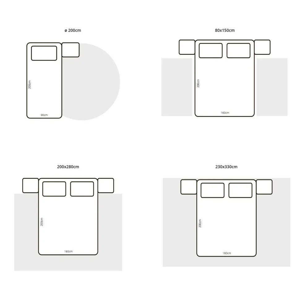 Dywan Decor Primi Double Cream 200x280cm