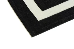 Dywan Hampton Black 160x230 Art deco