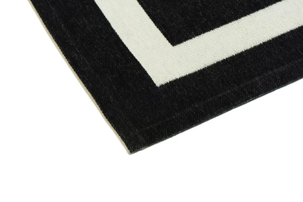 Dywan Hampton Black 160x230 Art deco