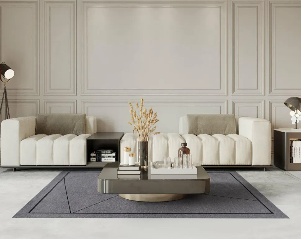 Dywan Linea Gray 160x230 Carpet Decor Magic Home Unique