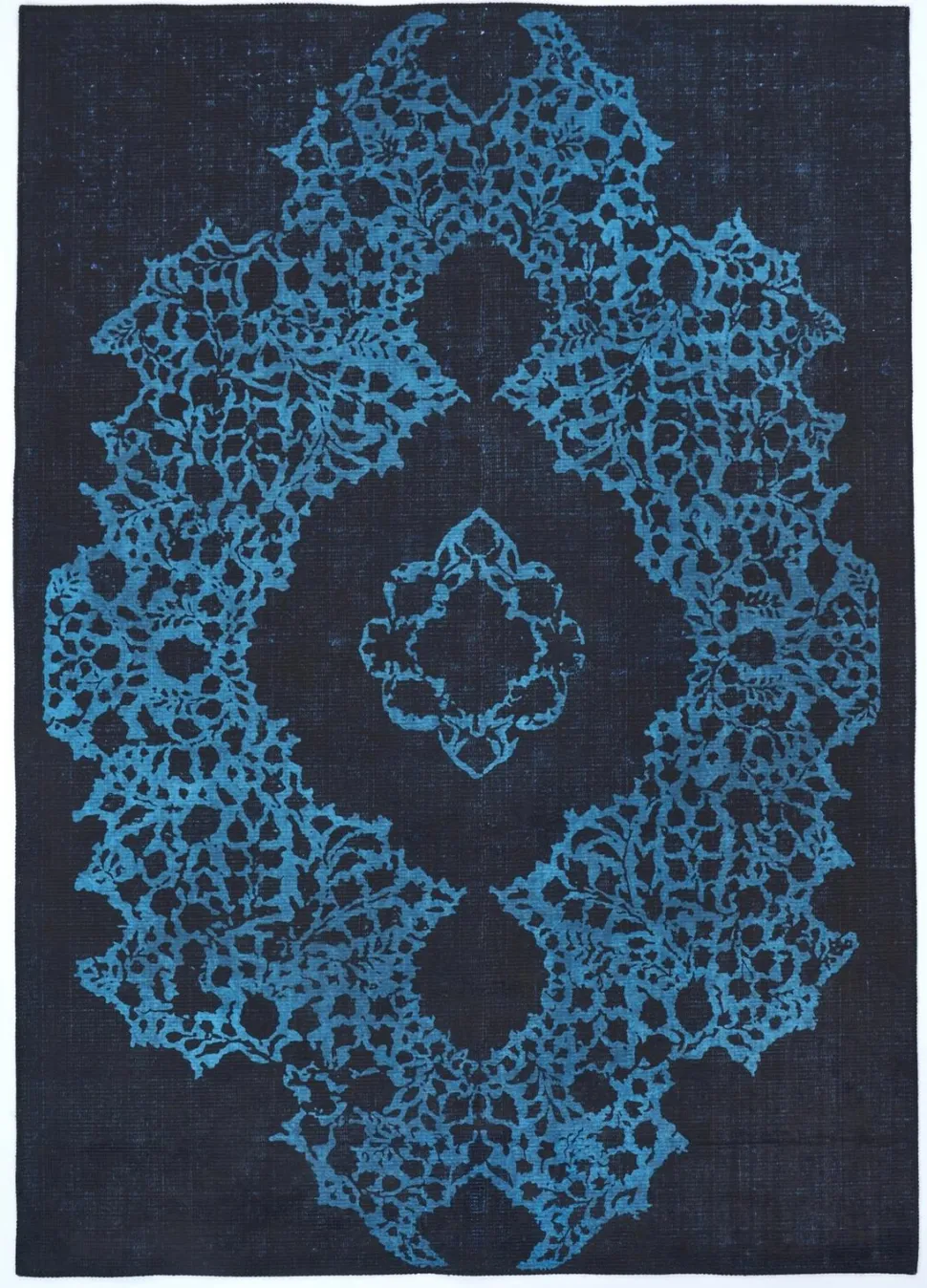 Dywan Ornament Blue 200x300 Carpet Decor Magic Home Print