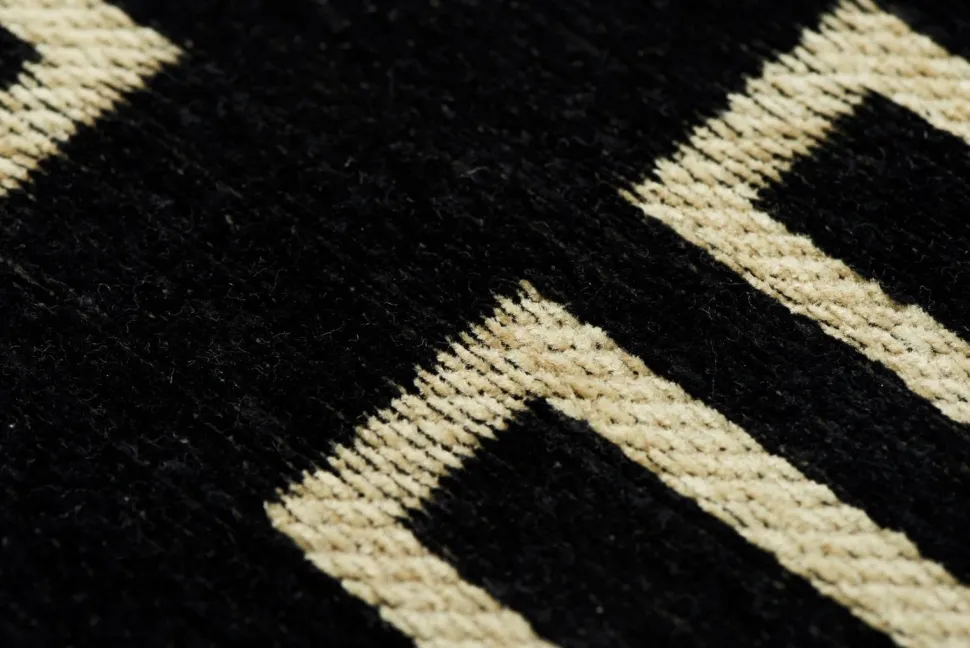 Dywan Royal Black 200x300 Art deco