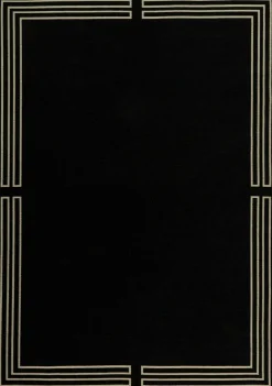 Dywan Royal Black 160x230 Art deco