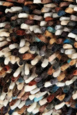 Dywan Shaggy Dots beżowo-brązowy