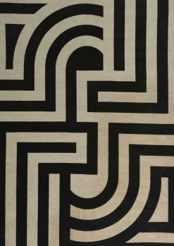 Dywan Tiffany Black 200x300 Art deco