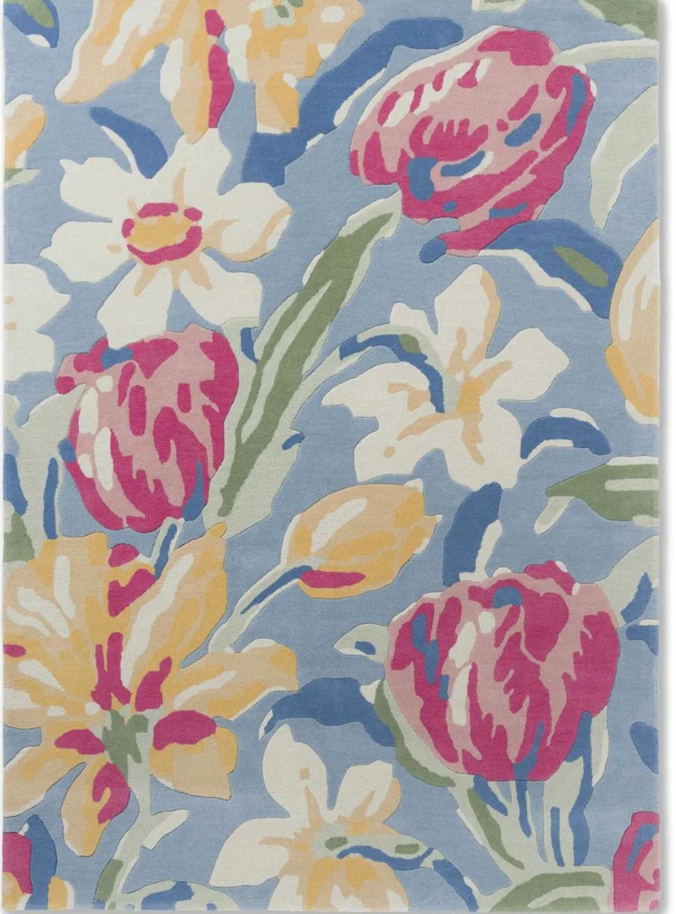 Dywan Tulips China Blue 250x350cm