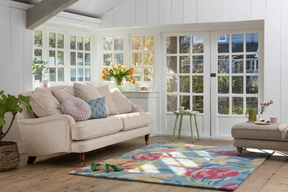 Dywan Tulips China Blue 250x350cm