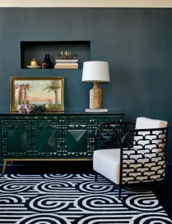 Dywan Turnabouts Black 170x240cm