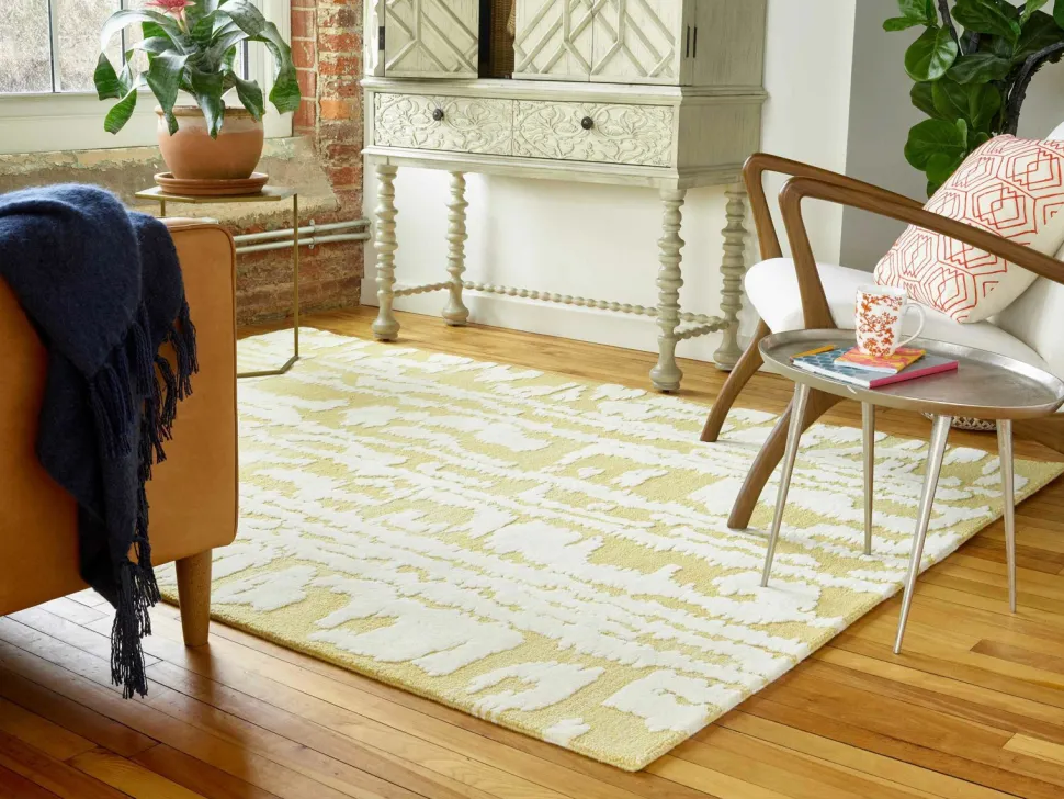 Dywan Waterwave Stripe Citron 170x240cm